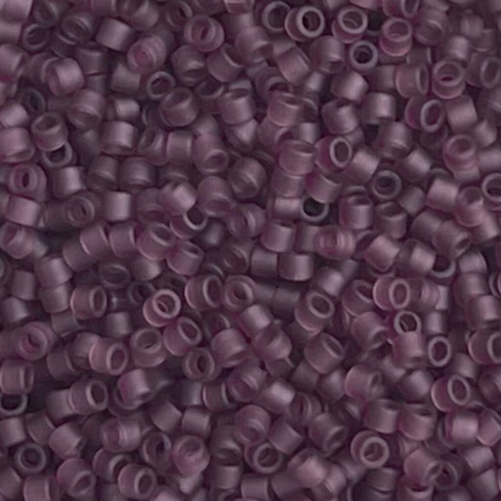 Delica Bead Matte Transparent Mauve