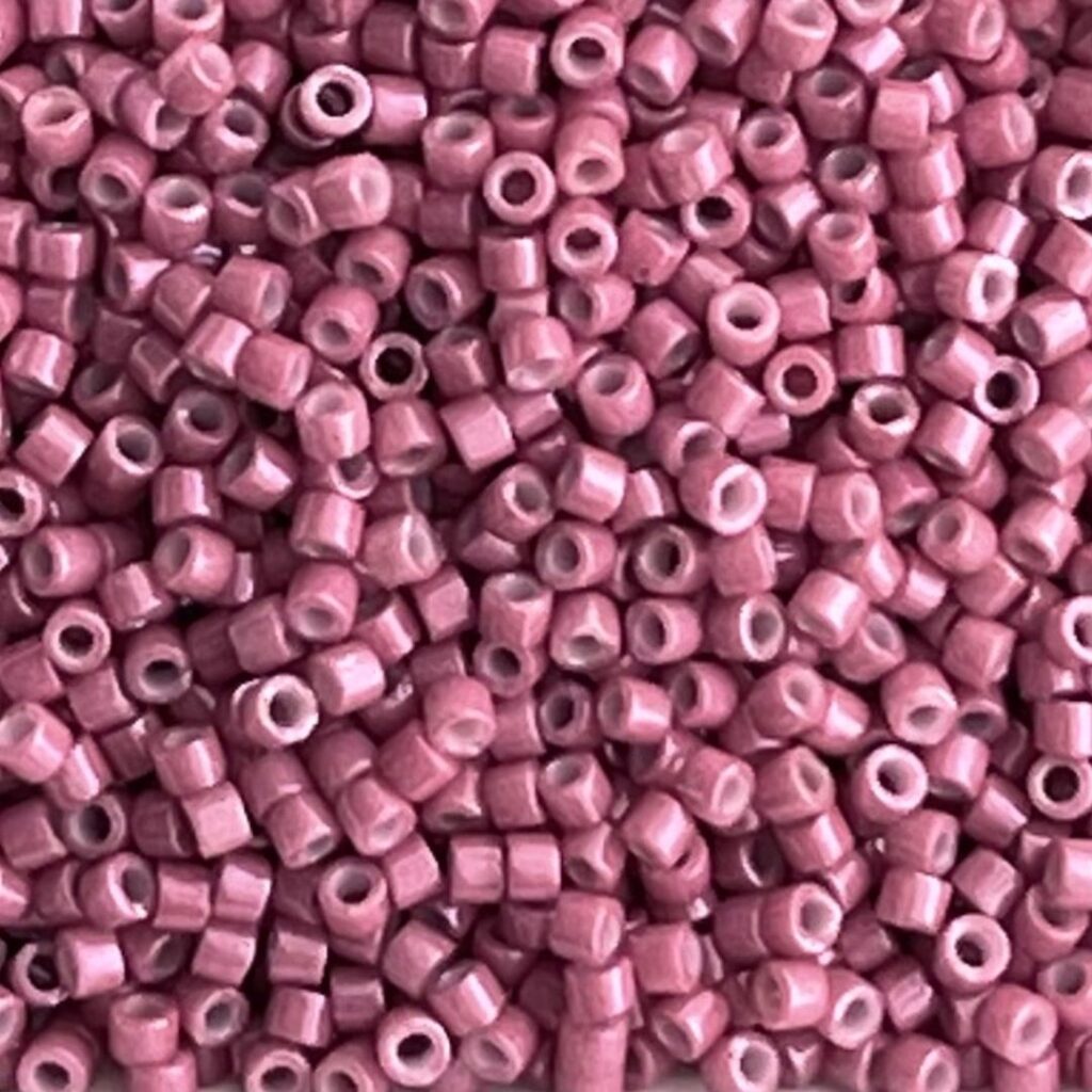 Delica Bead Dyed Opaque Wine