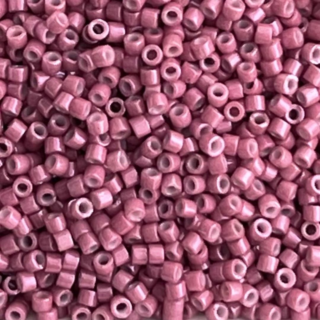 Delica Bead Dyed Opaque Wine - Image 1