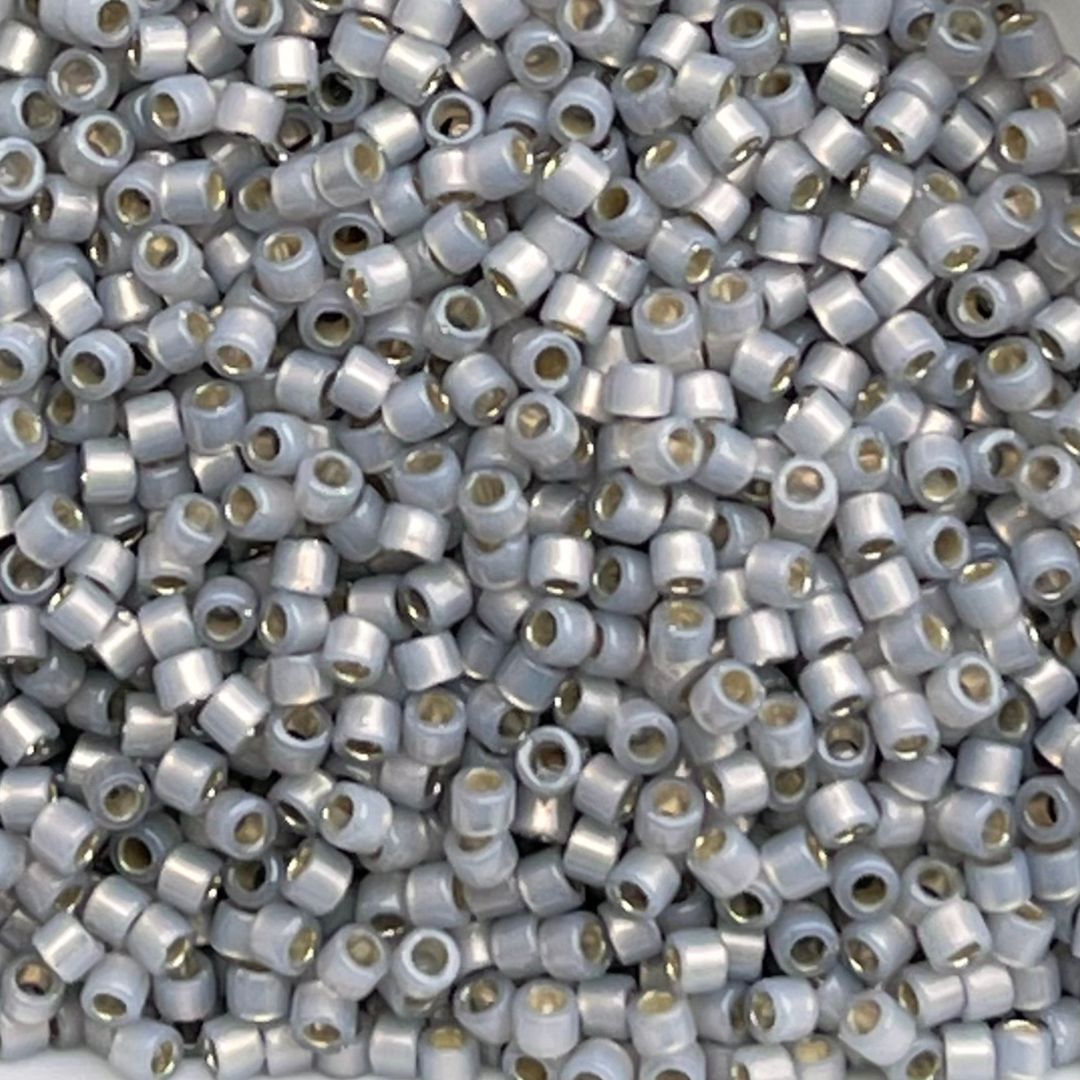 Delica Bead SilverLined Lt Smoke Opal - Image 1