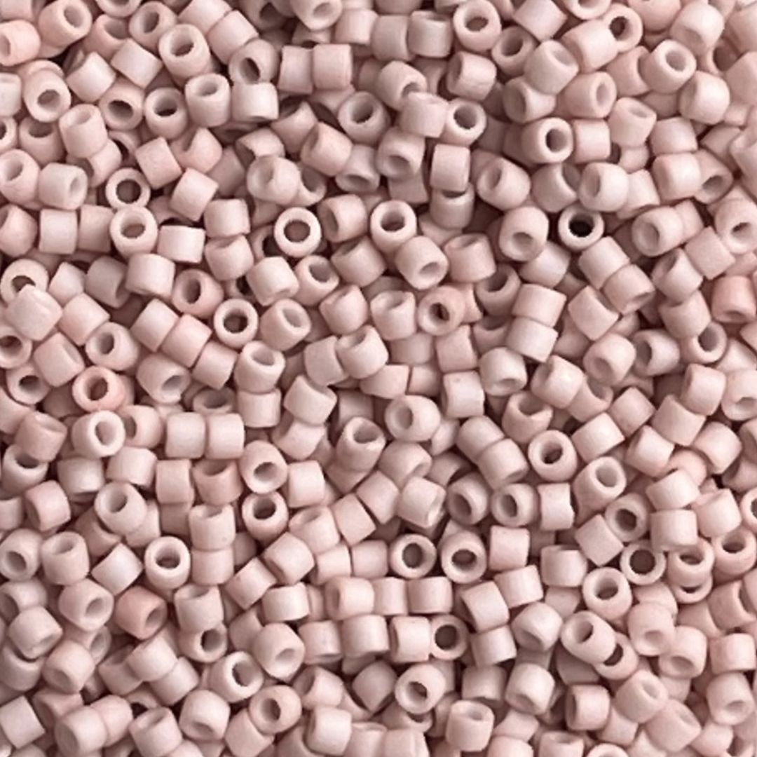 Delica Bead Opaque Matte Pink Champagne - Image 1