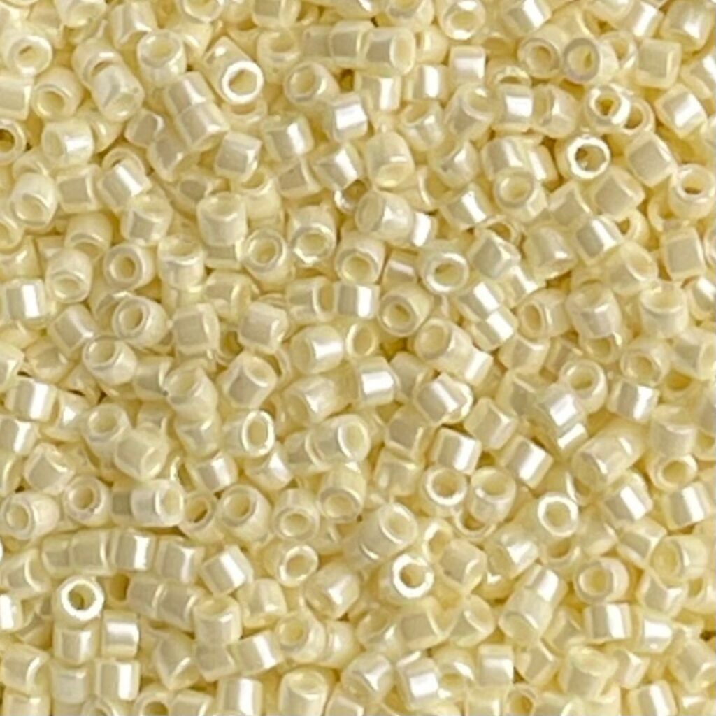 Delica Bead Opaque Pale Yellow Ceylon