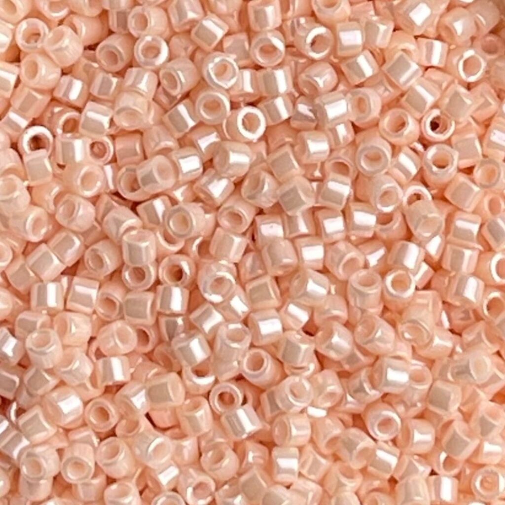 Delica Bead Opaque Lt Peach Ceylon
