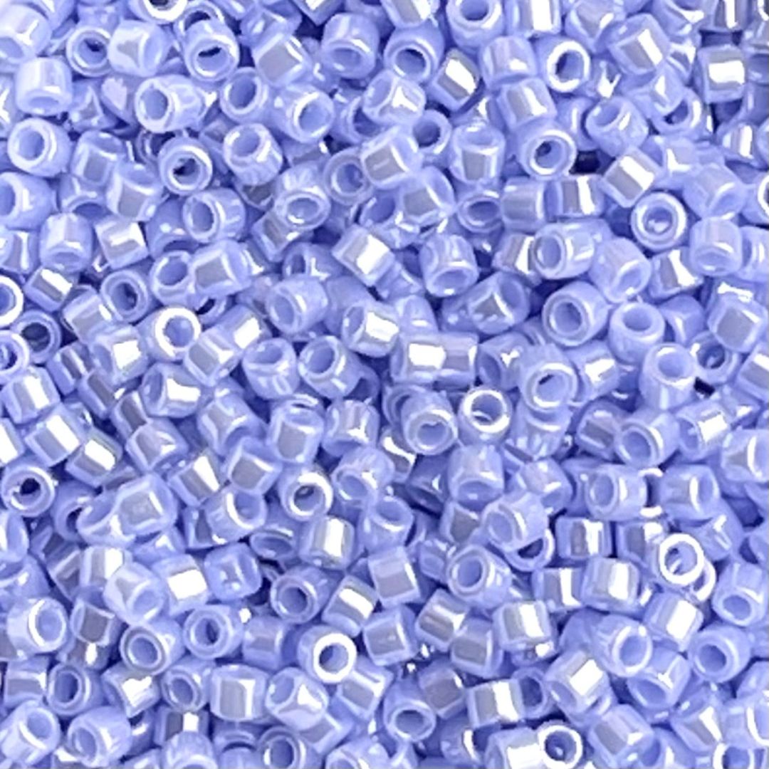 Delica Bead Agate Blue Luster - Image 1