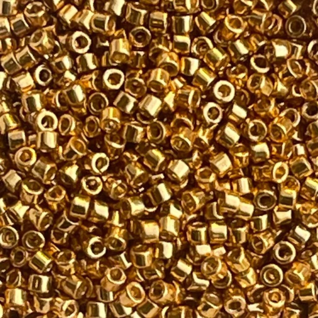 Delica Bead Duracoat Galvanized Yellow Gold
