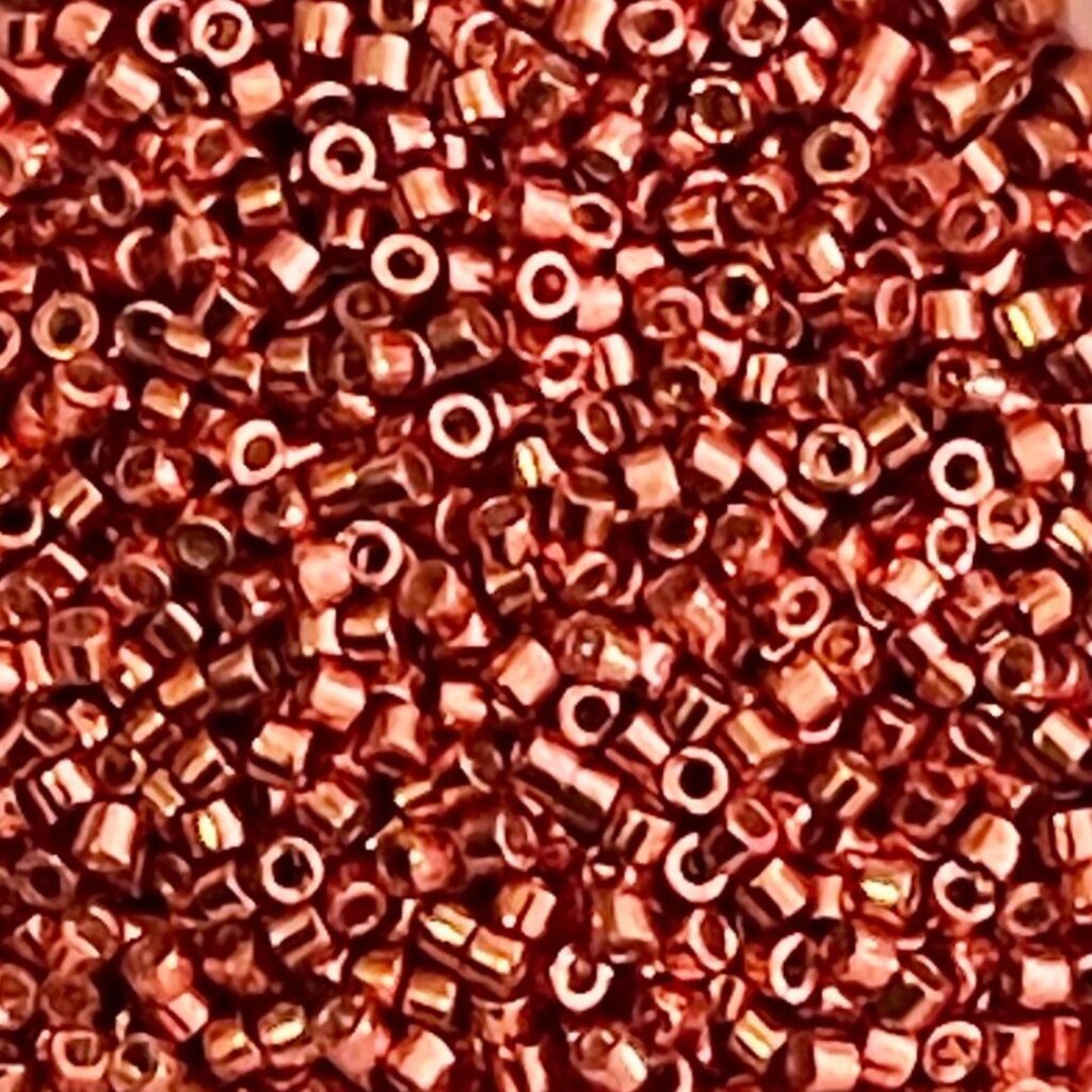 Delica Bead Duracoat Galvanized Pink Blush