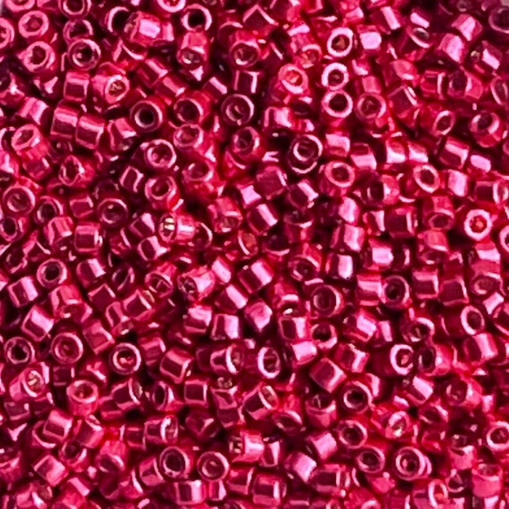 Delica Bead Duracoat Galvanized Lt Cranberry