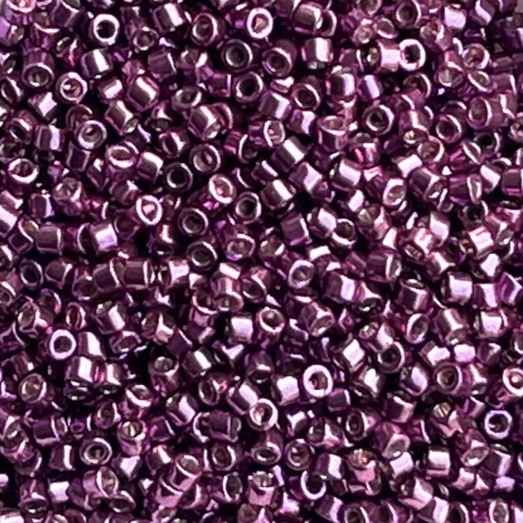 Delica Bead Duracoat Galvanized Eggplant