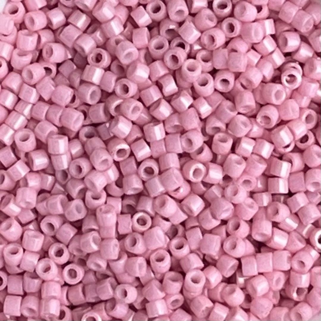 Delica Bead Opaque Rosewater - Image 1