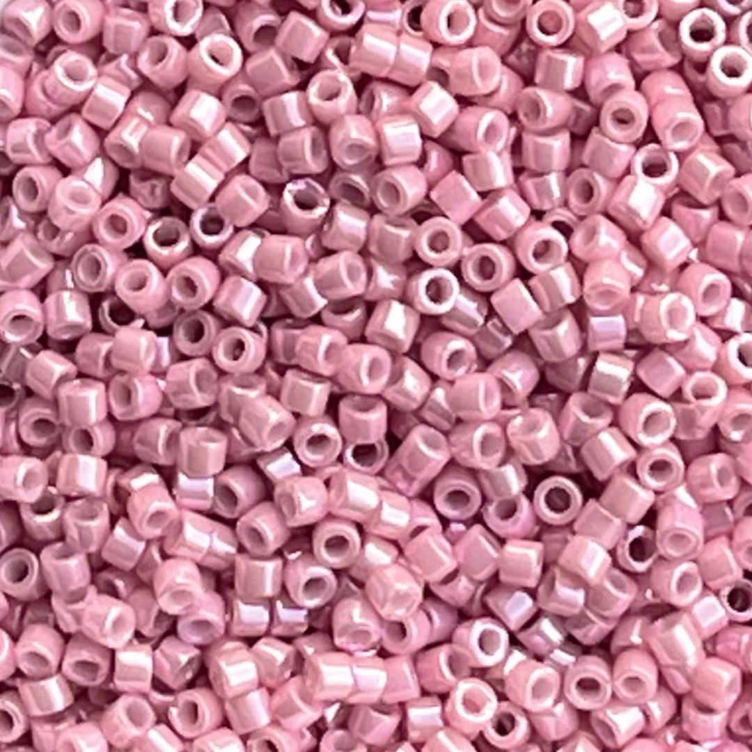 Delica Bead Rosewater Luster - Image 1