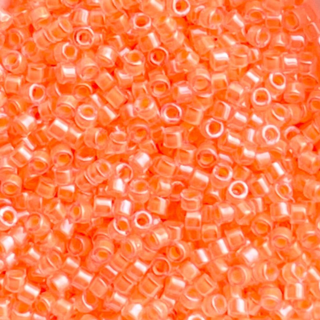Delica Bead Luminous Creamsicle