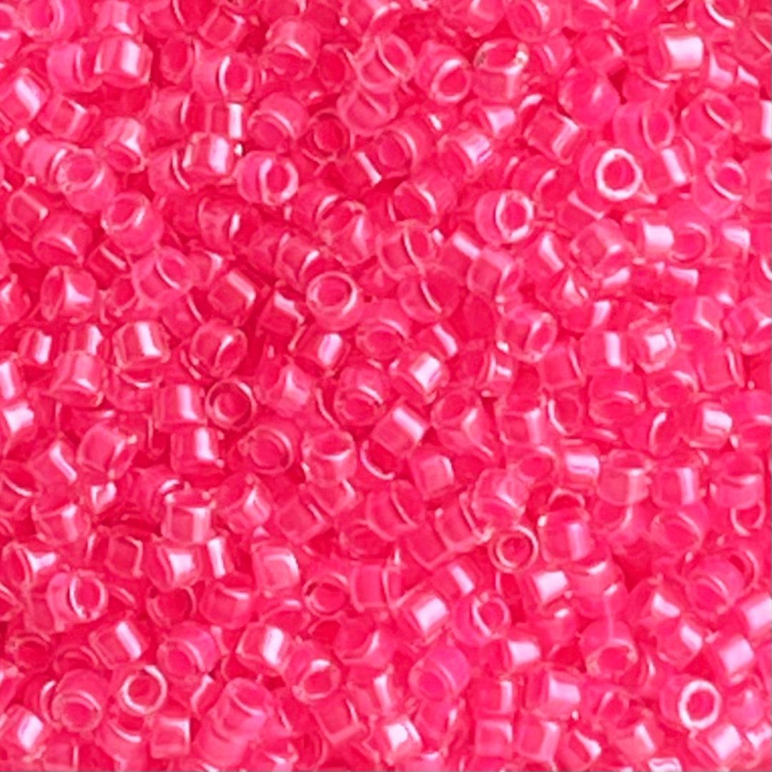 Delica Bead Luminous Wild Strawberry - Image 1