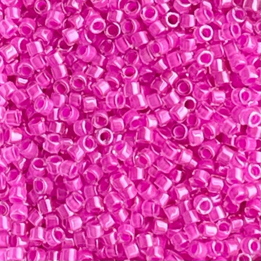 Delica Bead Luminous Hot Magenta - Image 1