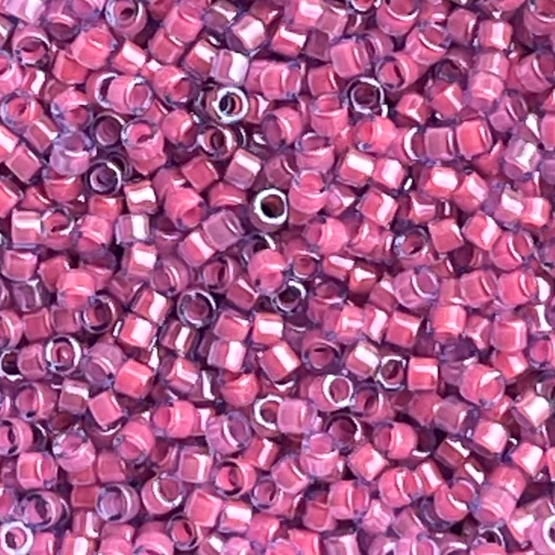 Delica Bead Luminous Pink Taffy - Image 1
