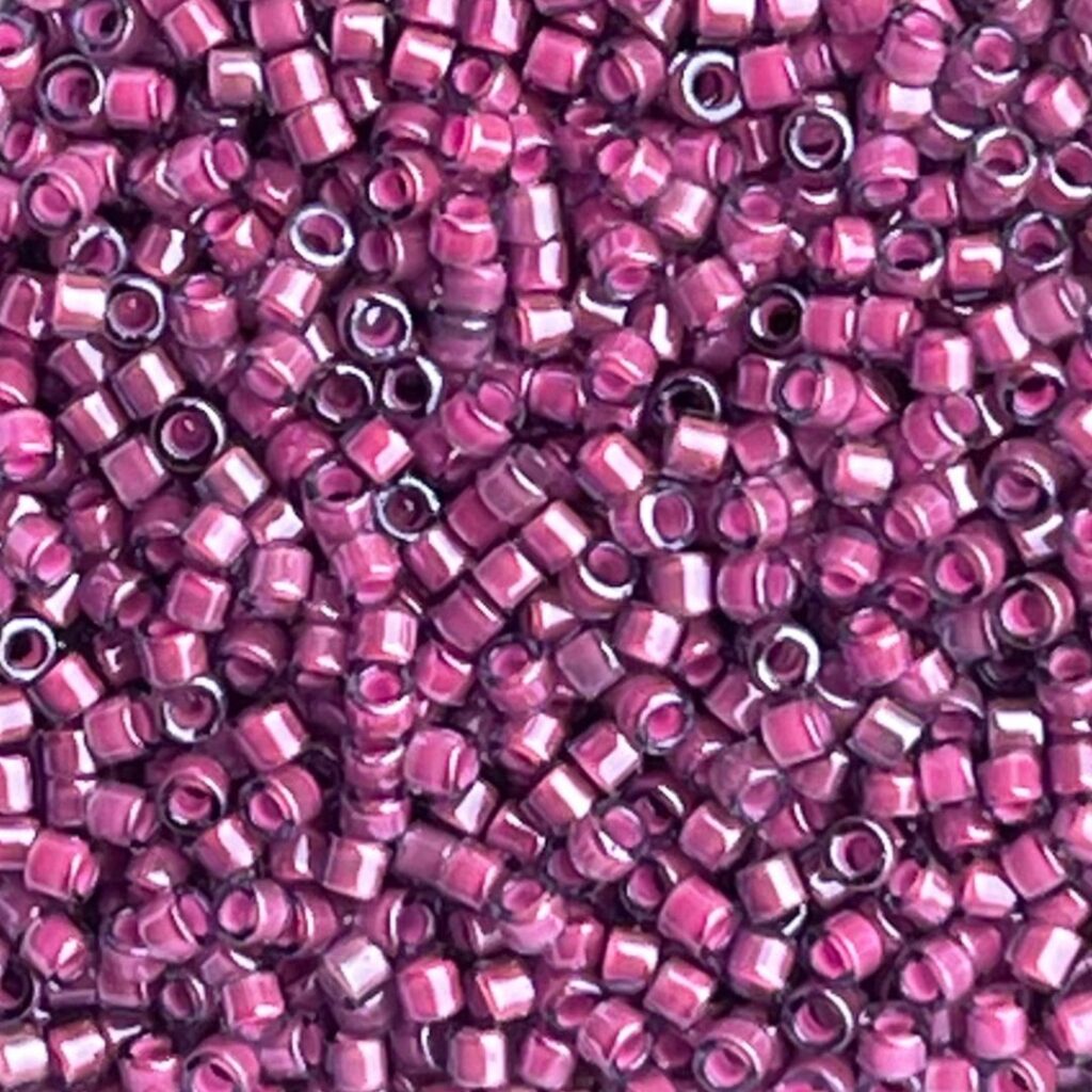 Delica Bead Luminous Jazzberry