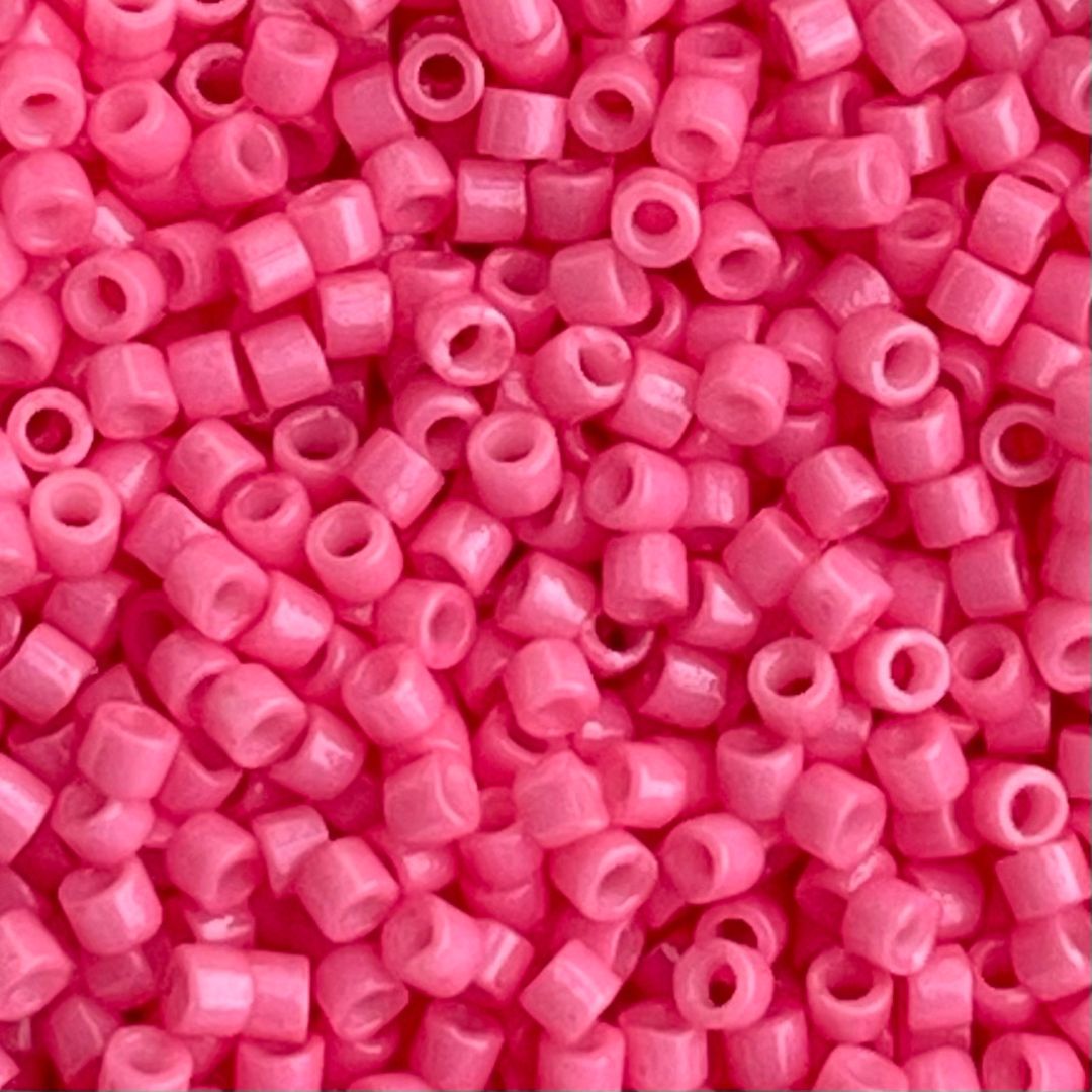 Delica Bead Duracoat Opaque Carnation - Image 1