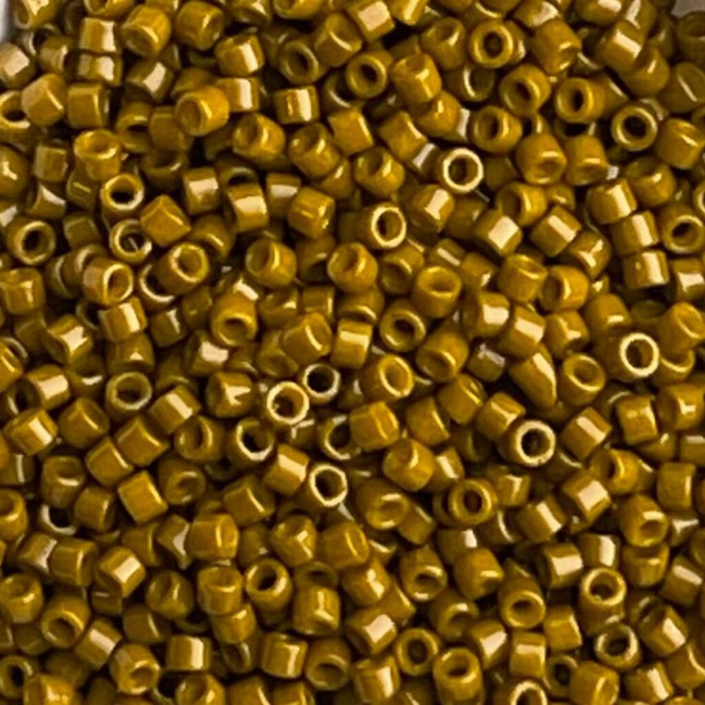 Delica Bead Duracoat Opaque Spanish Olive