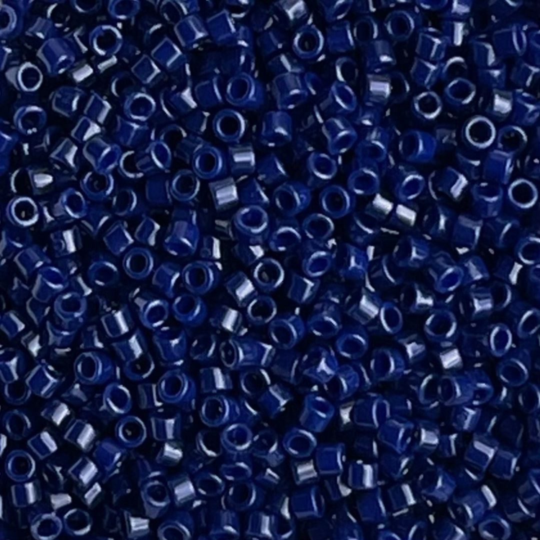 Delica Bead Duracoat Cobalt Opaque Dyed - Image 1