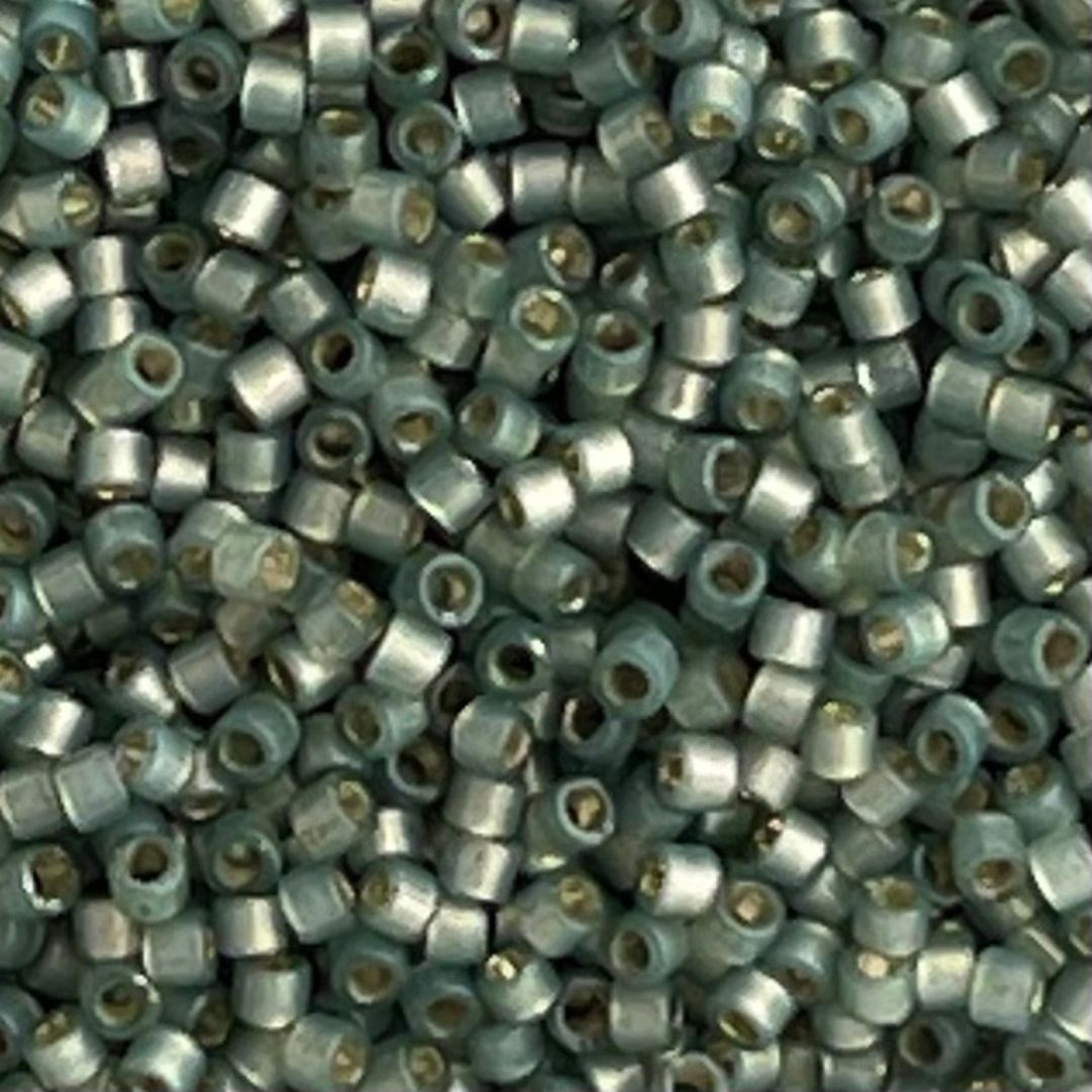 Delica Bead SilverLined Duracoat S/F Laurel - Image 1