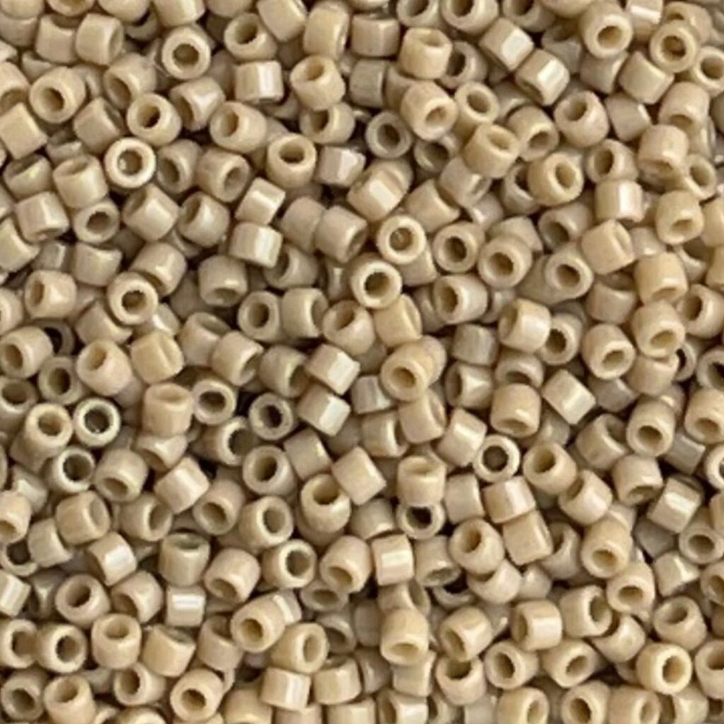 Delica Bead Duracoat Opaque Navajo White