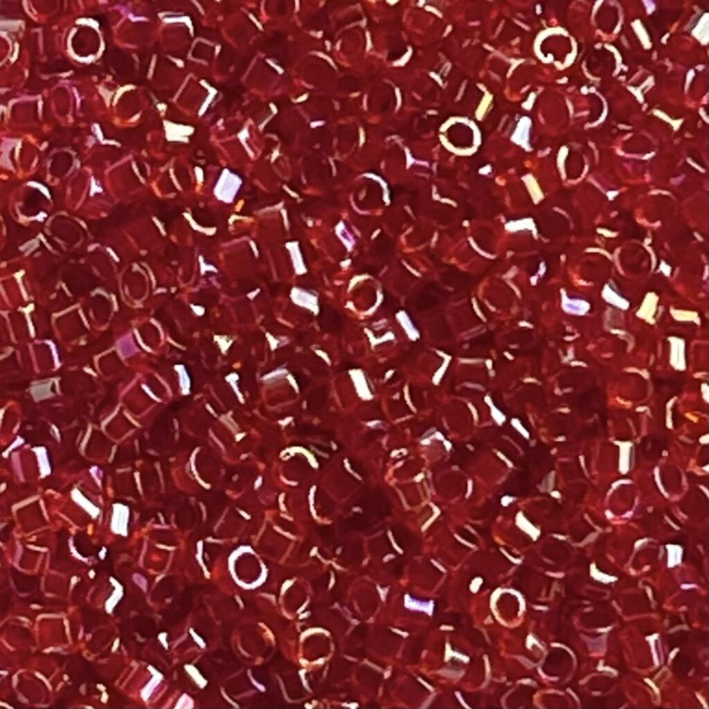 Delica Bead Fancy Lined Siam