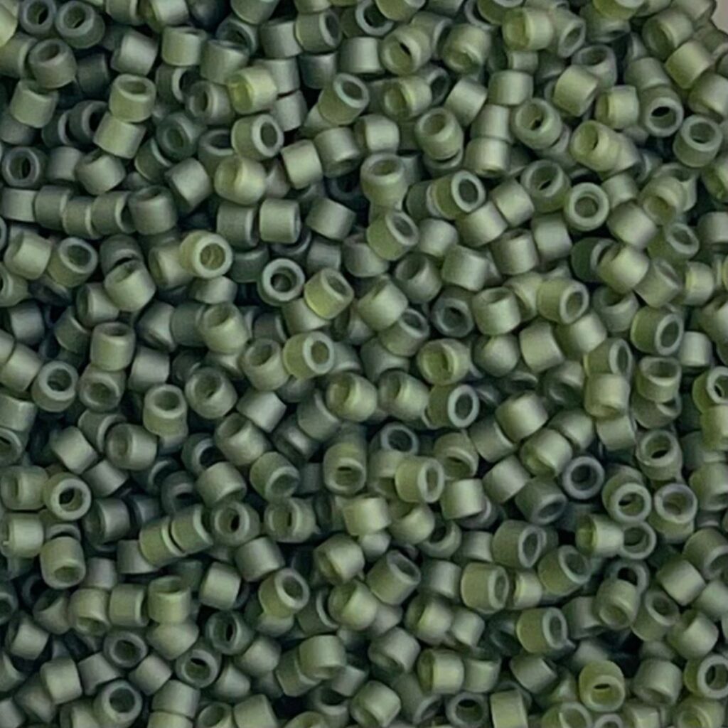 Delica Bead Matte Olive
