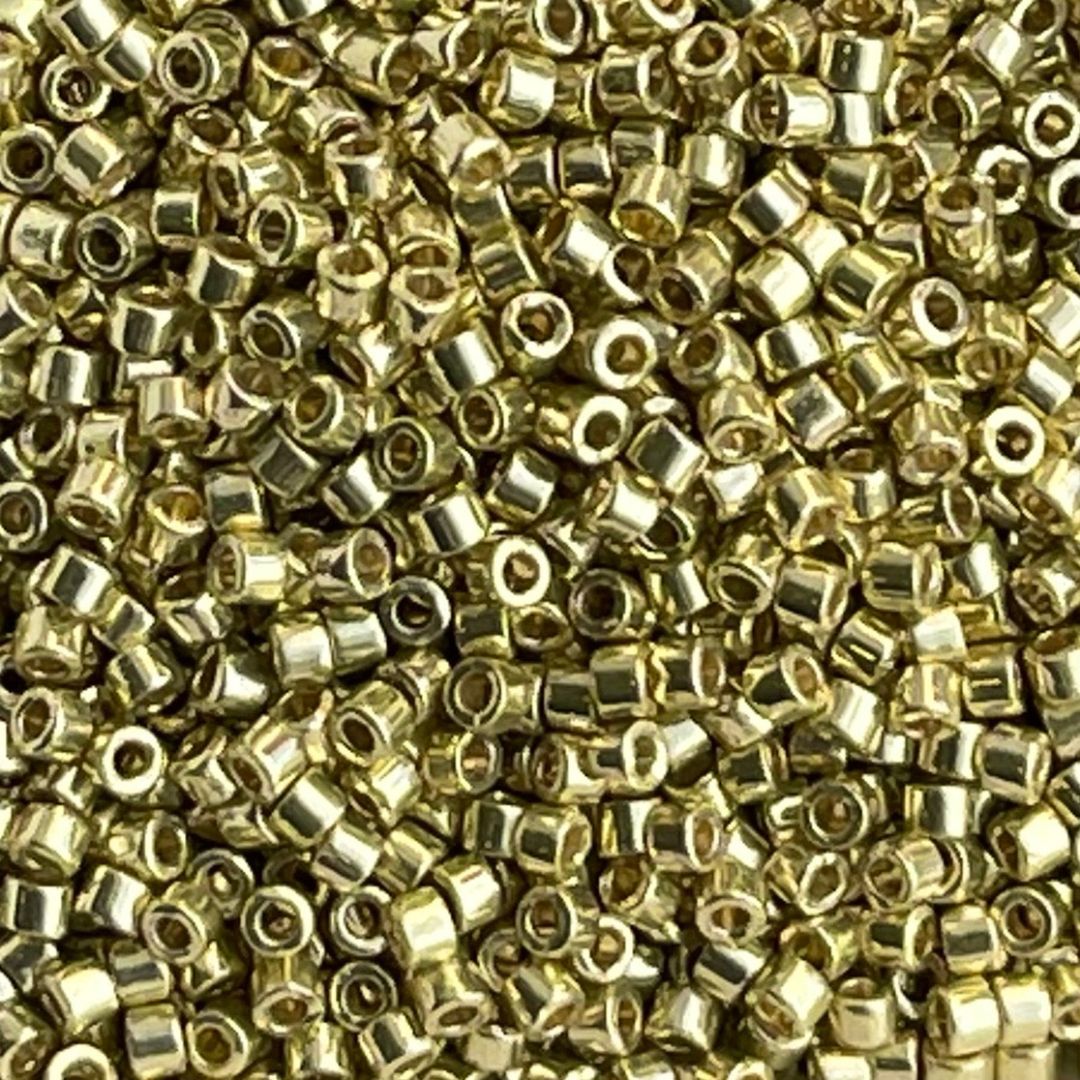 Delica Bead Duracoat Galvanized Yellow - Image 1