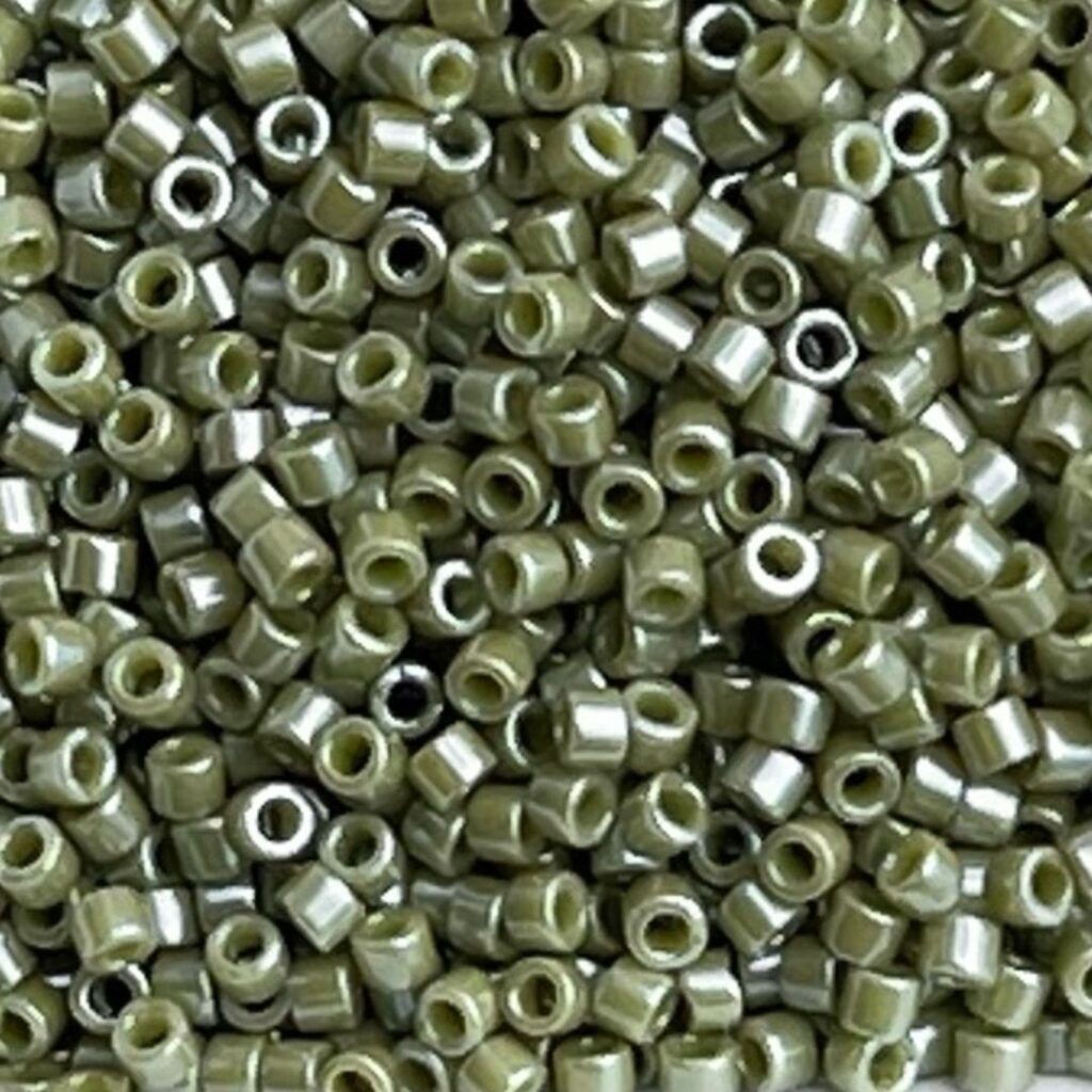 Delica Bead Opaque Cactus Luster