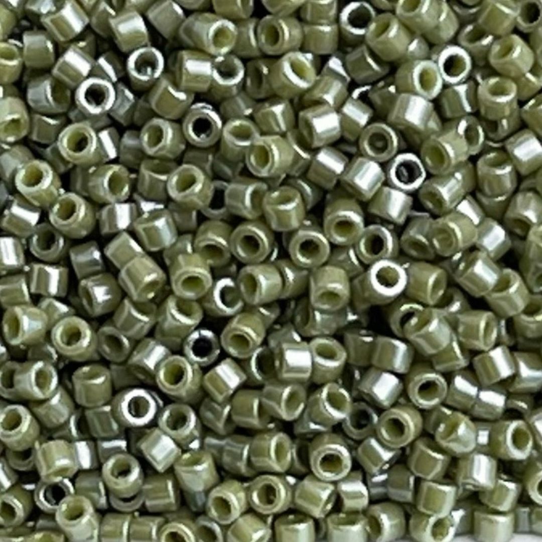 Delica Bead Opaque Cactus Luster - Image 1