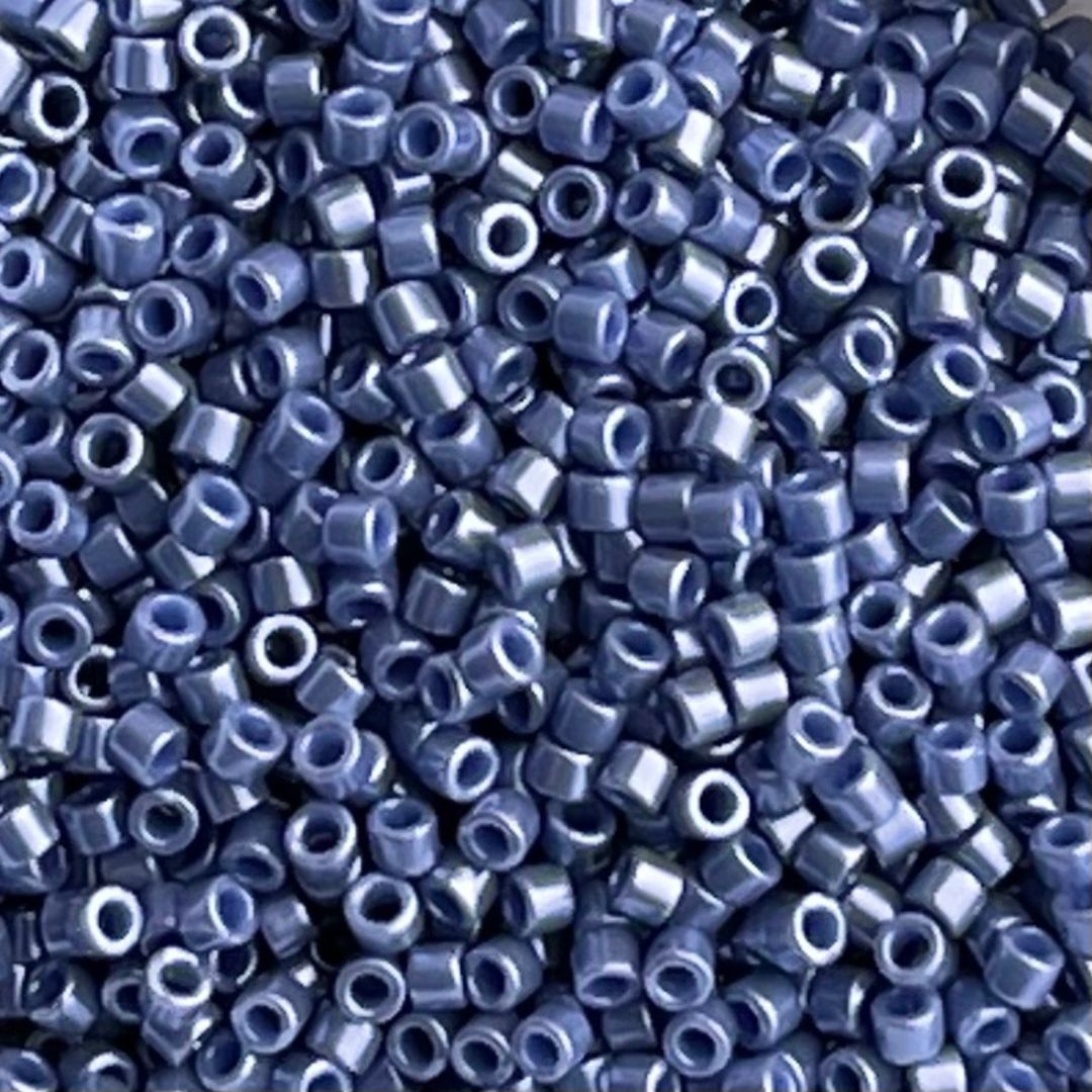 Delica Bead Opaque Blueberry Luster - Image 1