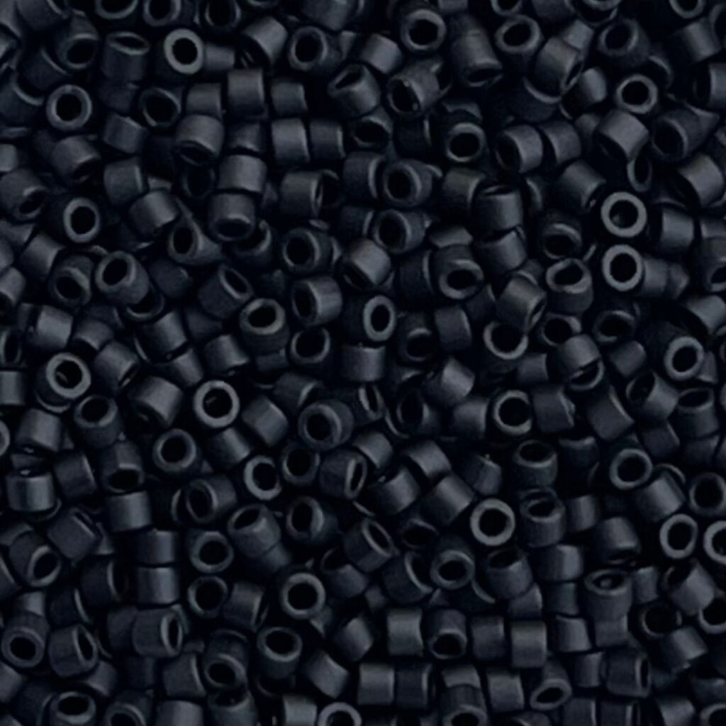 Delica Bead Matte Black