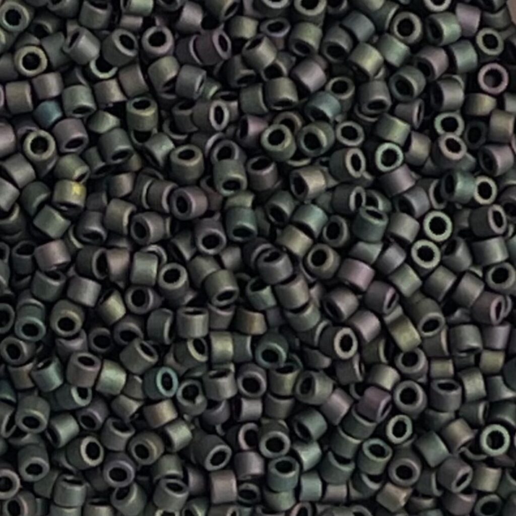 Delica Bead Matte Metallic Teal Iris