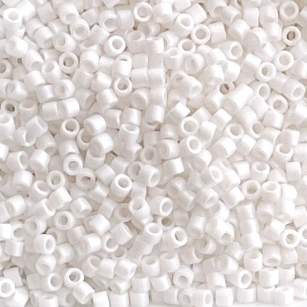 Delica Bead Matte White - Image 1
