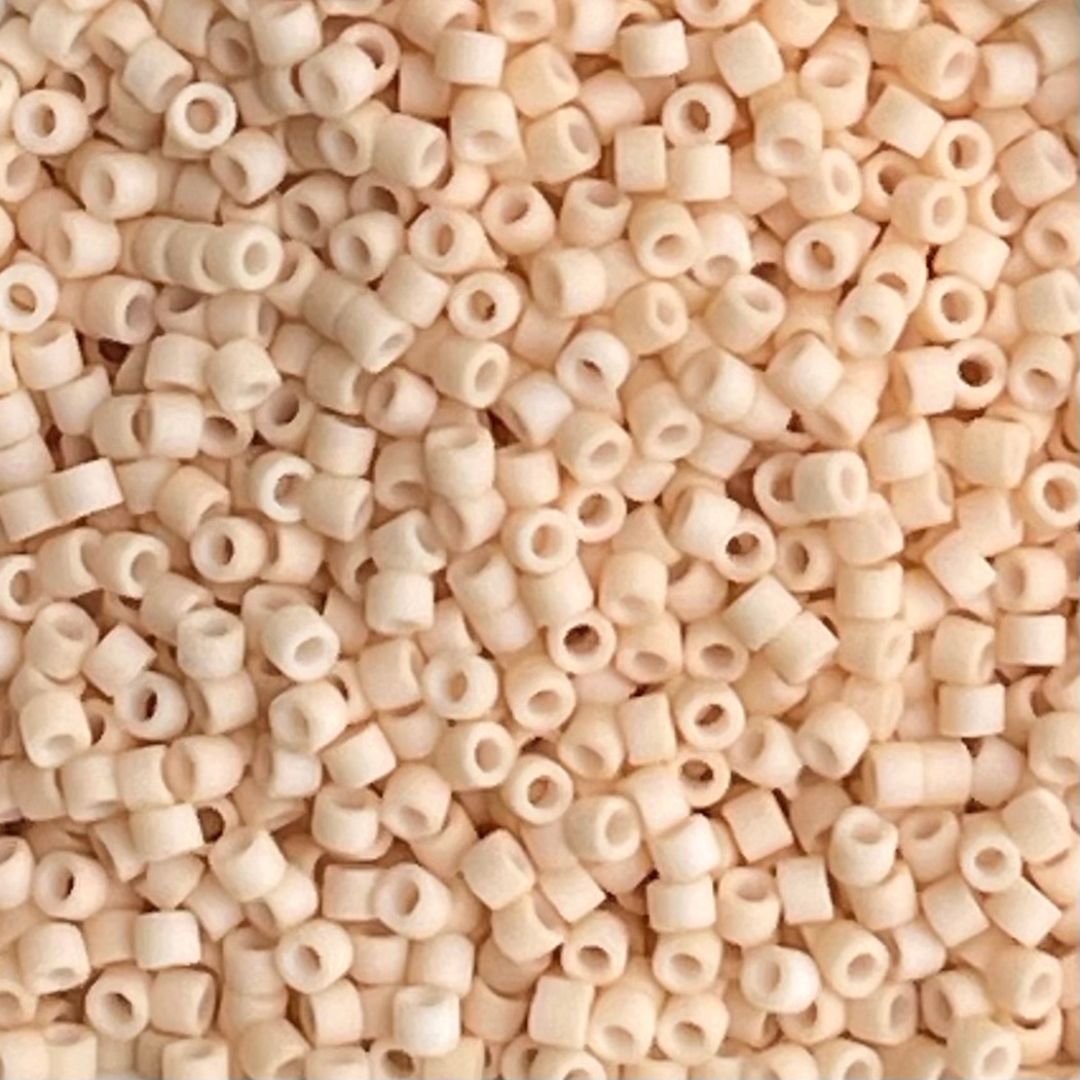 Delica Bead Matte Dark Cream - Image 1