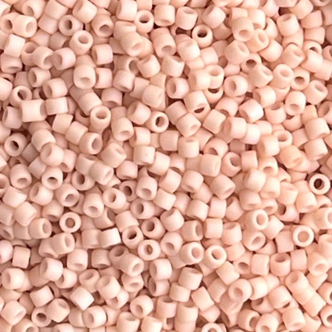 Delica Bead Matte Light Rose - Image 1