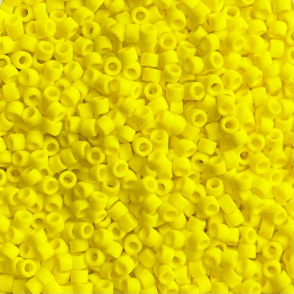 Delica Bead Matte Opaque Yellow