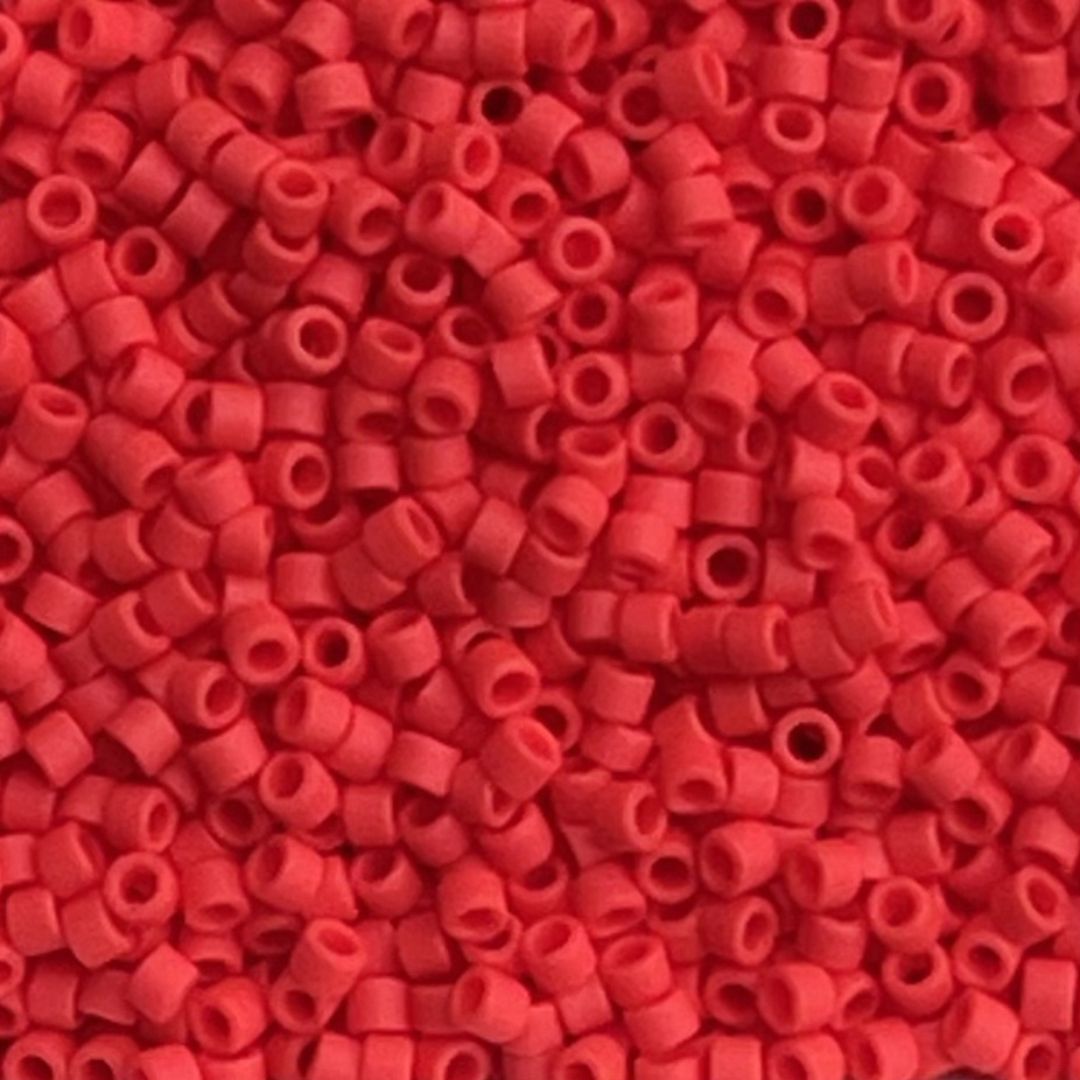 Delica Bead Matte Opaque Lt Siam - Image 1