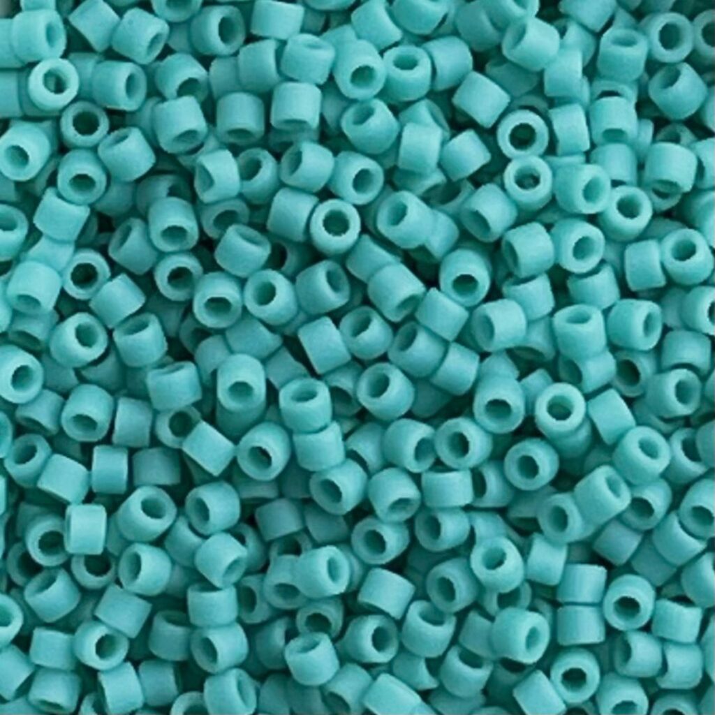 Delica Bead Matte Opaque Turquoise