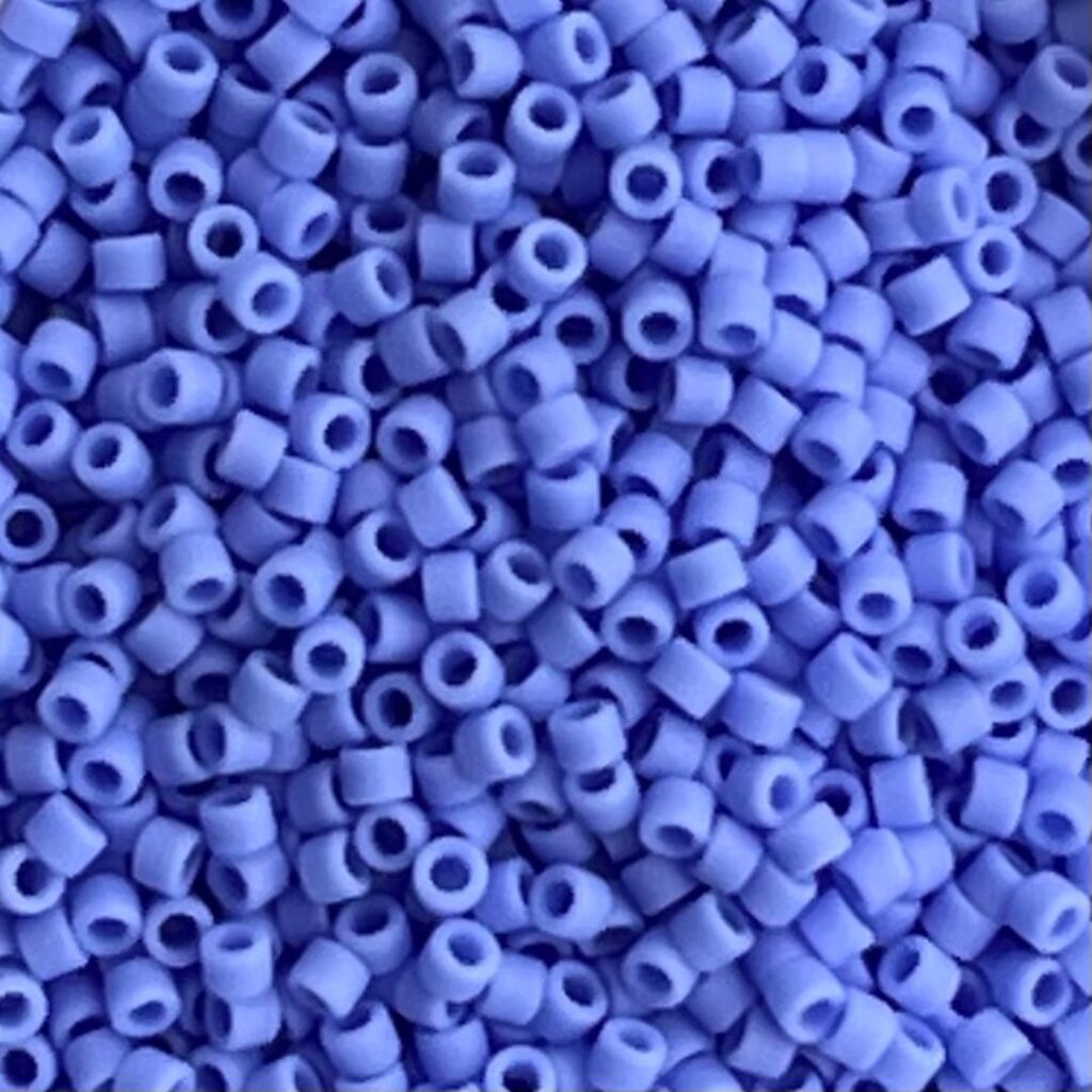 Delica Bead Matte Opaque Lt Sapphire