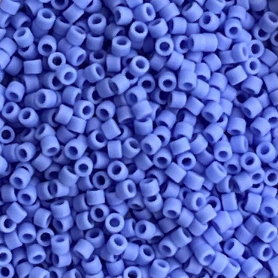 Delica Bead Matte Opaque Lt Sapphire - Image 1