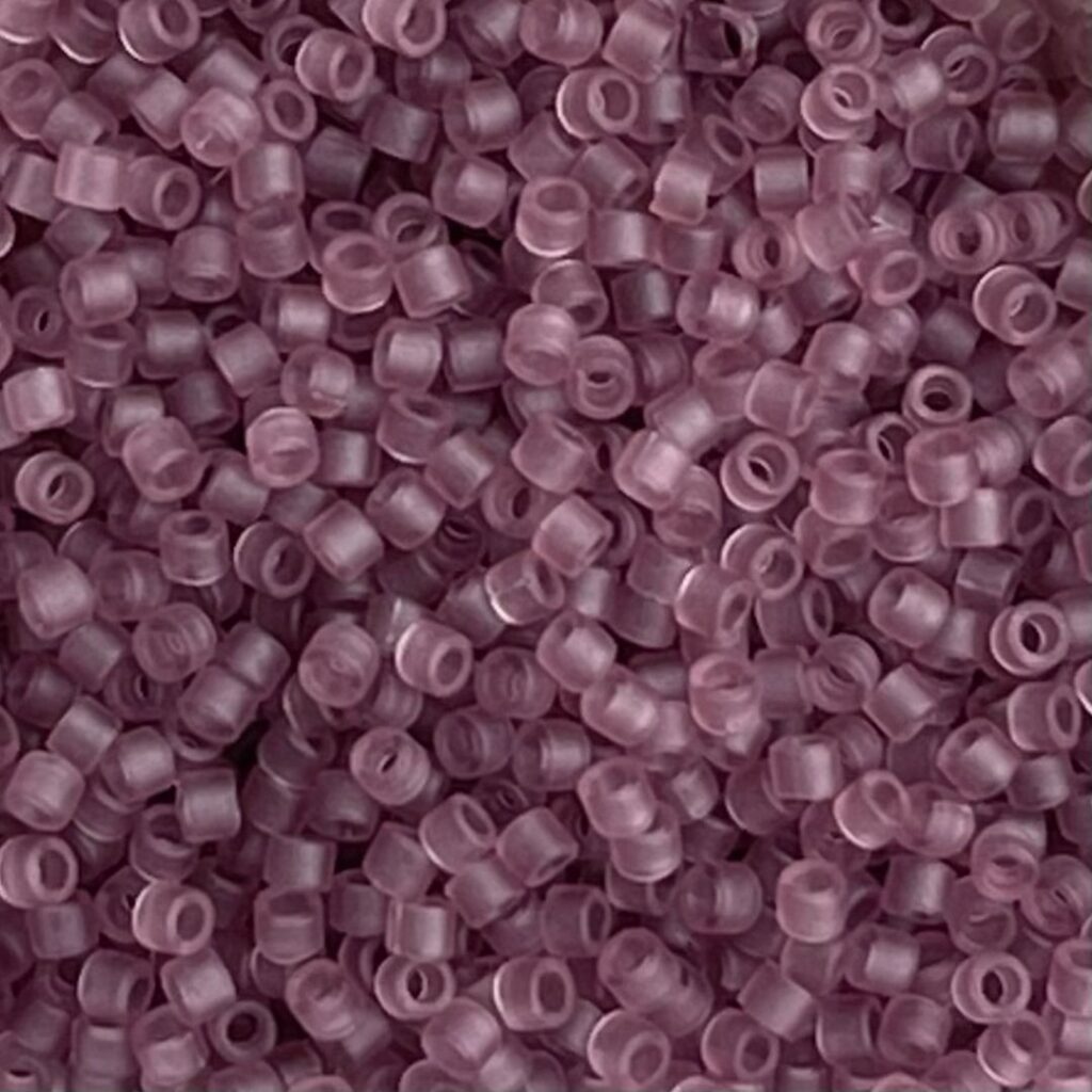 Delica Bead Matte Transparent Smoke Amy