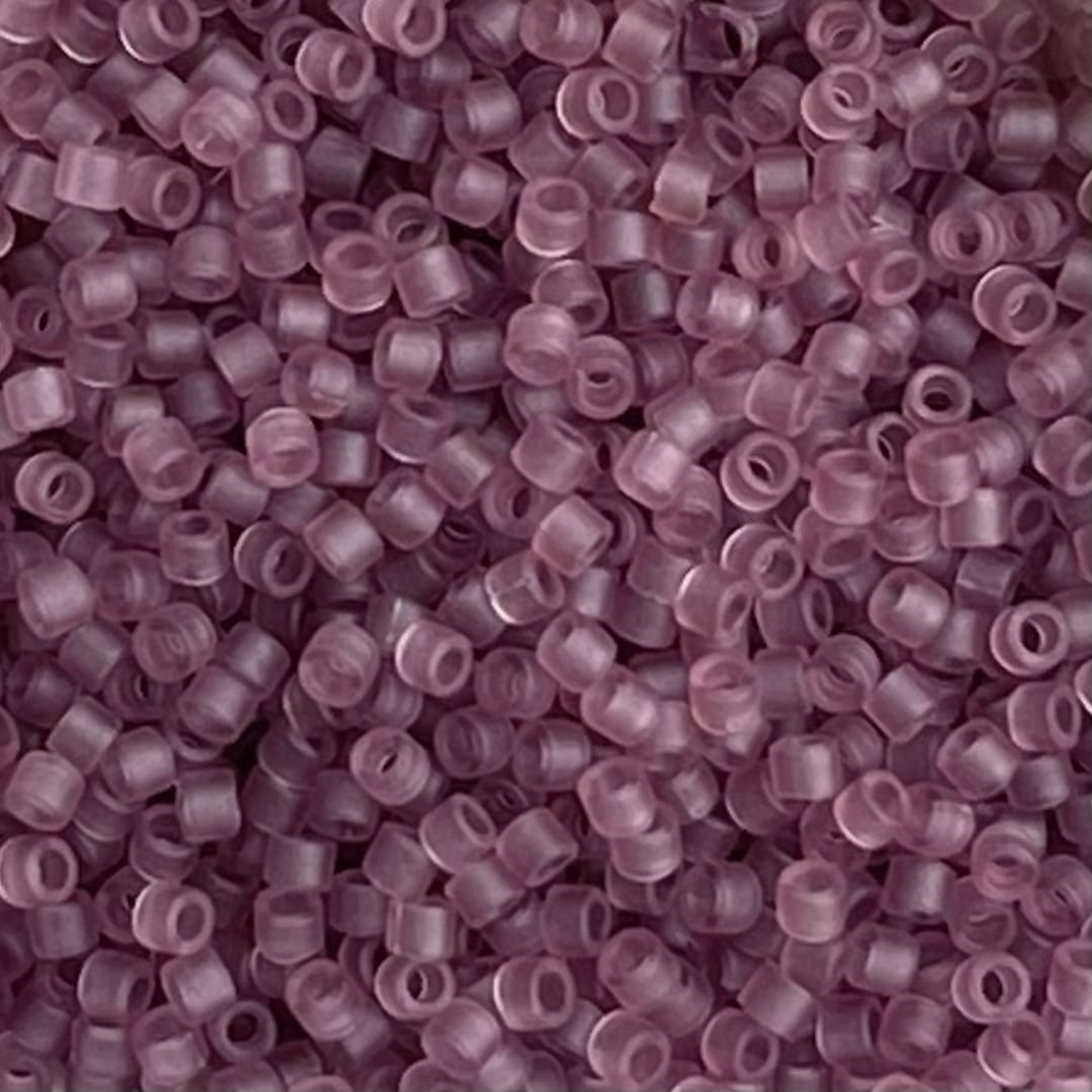 Delica Bead Matte Transparent Smoke Amy - Image 1