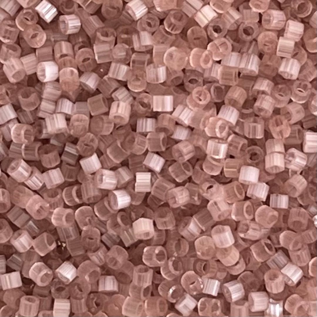 Delica Bead Sandstone Silk Satin - Image 1