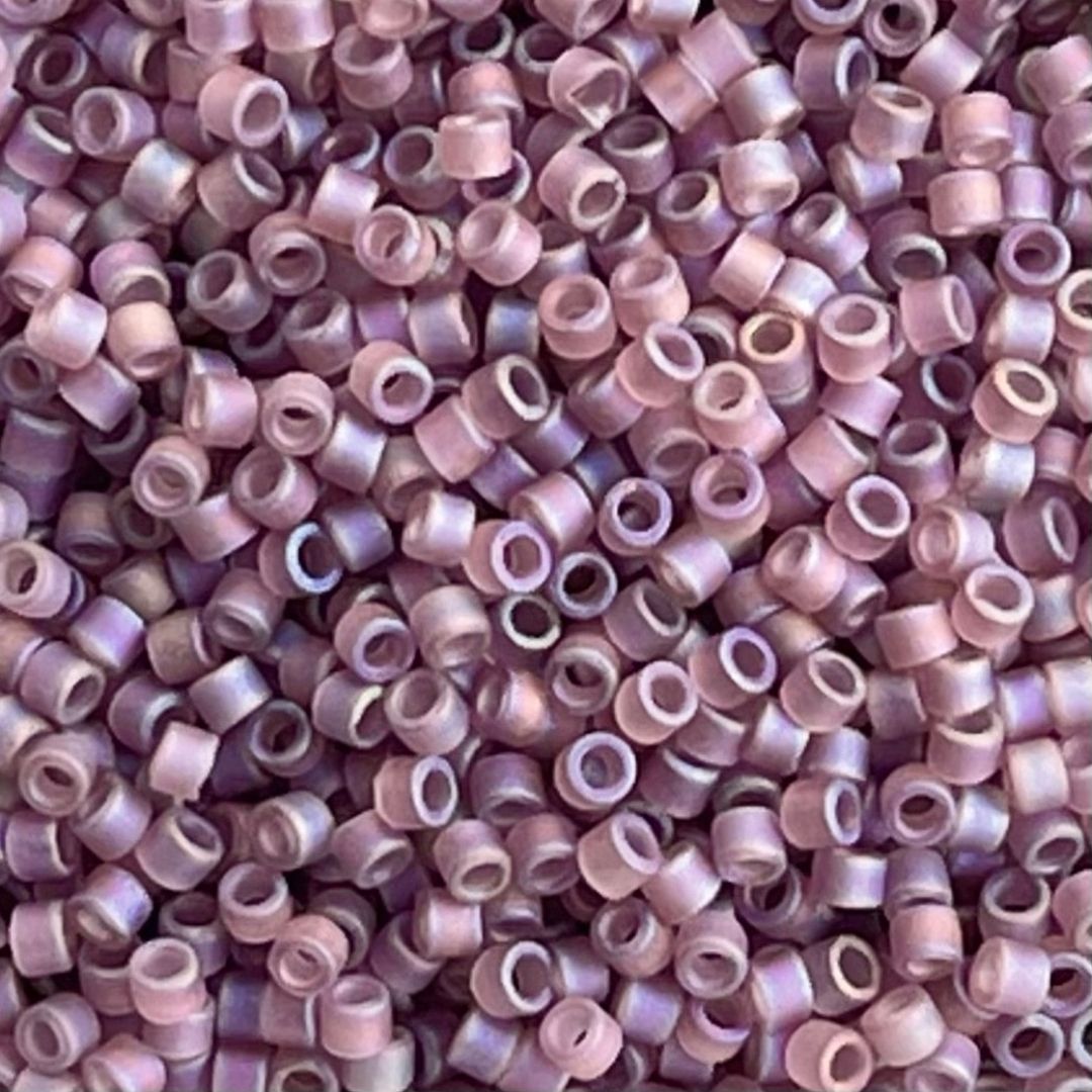 Delica Bead Matte Transparent Smoky Amy - Image 1