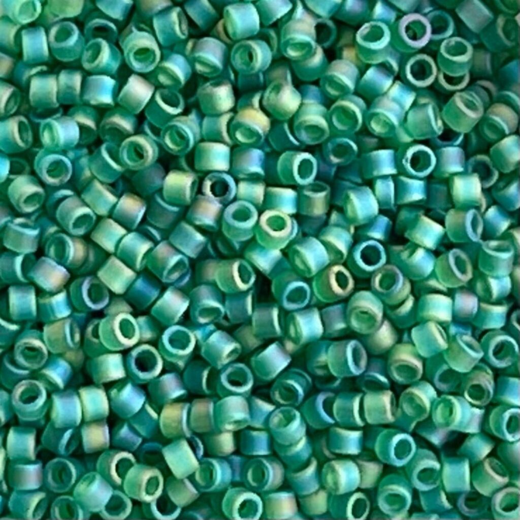 Delica Bead Matte Transparent Lt Green
