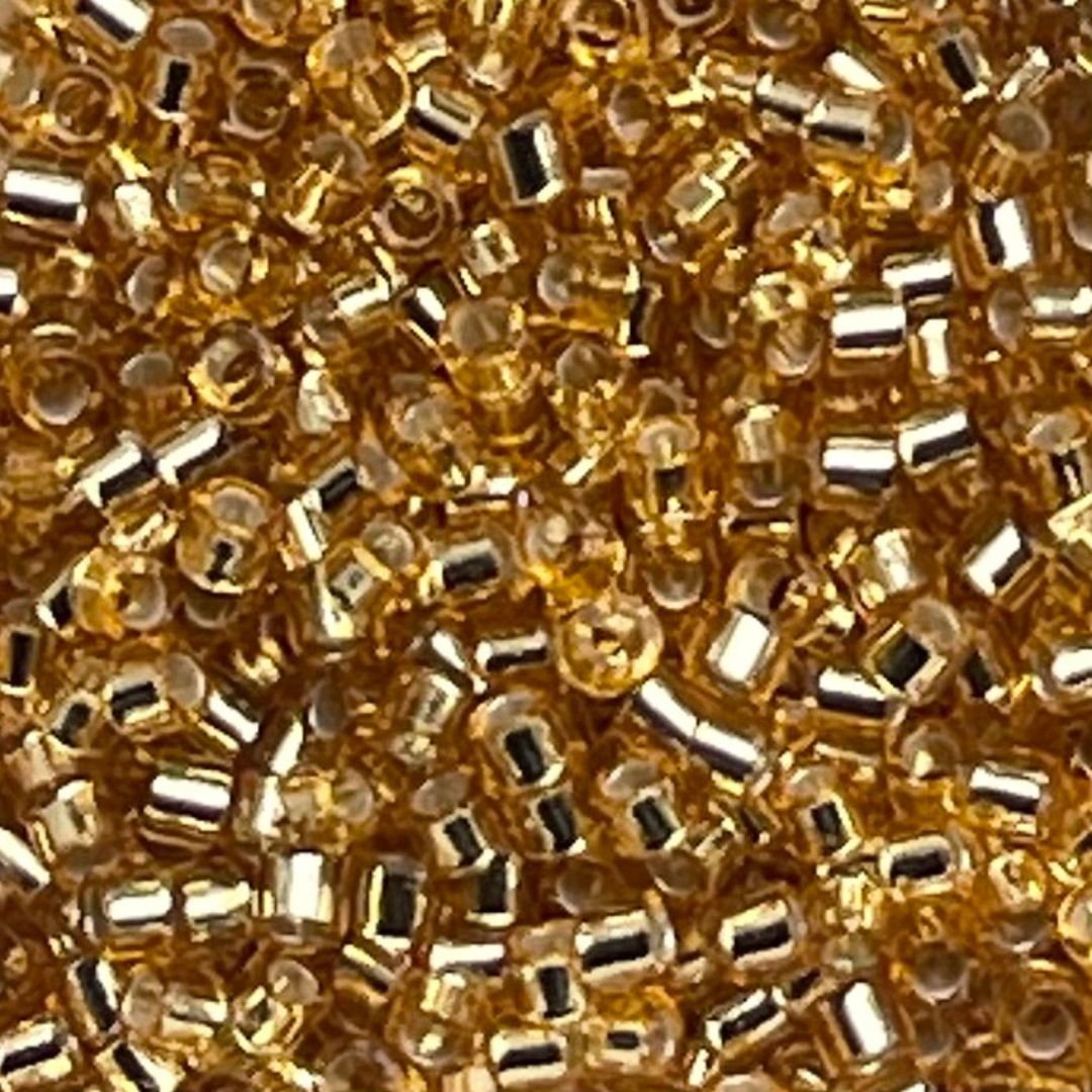 Delica #10 SilverLined Gold - Image 1