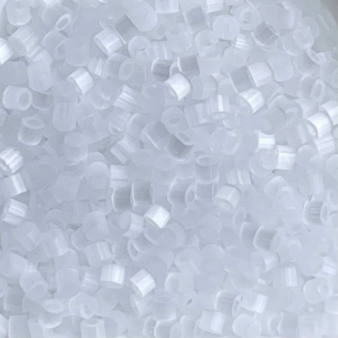 Delica #10 Crystal Rystal Silk Satin - Image 1