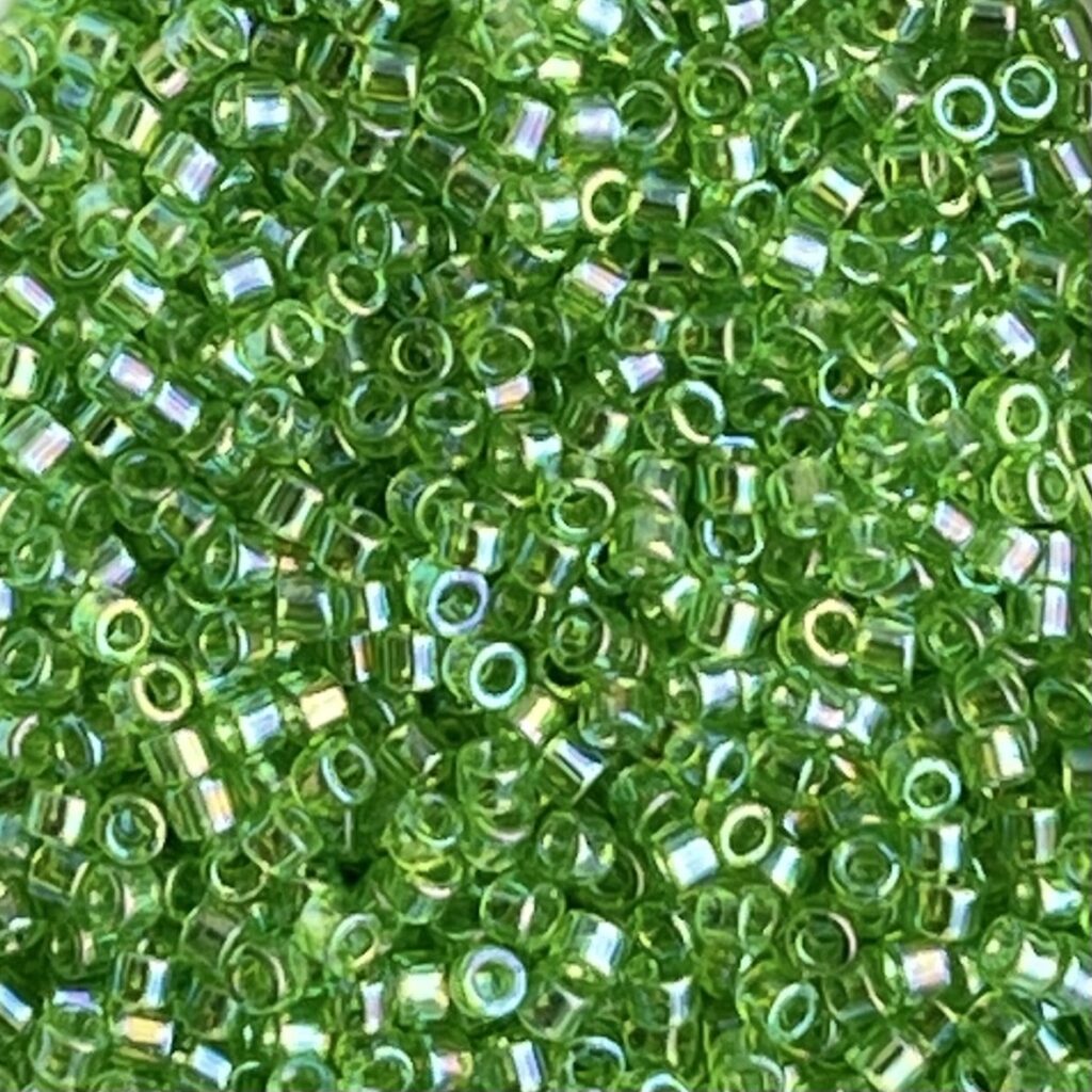 Delica Bead Transparent Lime AB