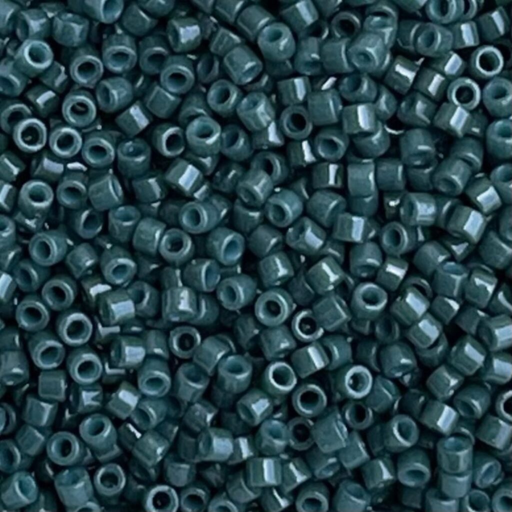 Delica Bead Duracoat Opaque Spruce Green