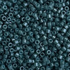 Delica Bead Duracoat Opaque Spruce Green - Image 2